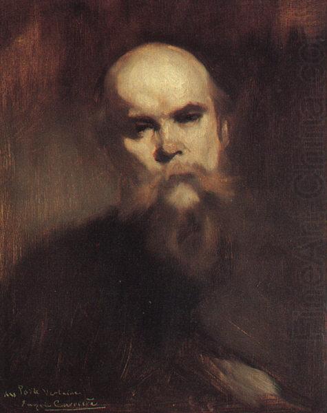 Eugene Carriere Portrait of Paul Verlaine china oil painting image